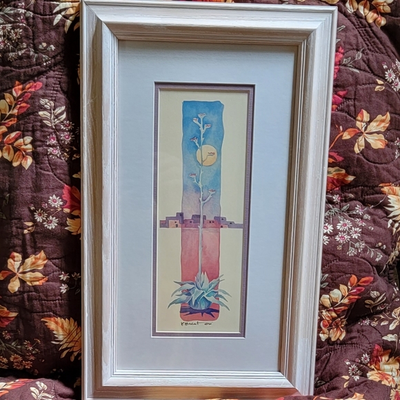 COPY - 🌵 Southwestern Watercolor 🌵 Signed by Artist - Picture 3 of 16